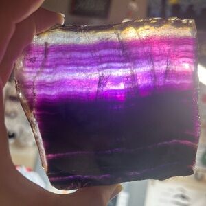 Rainbow Fluorite Slab